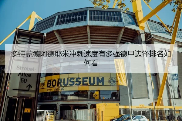 多特蒙德阿德耶米冲刺速度有多强德甲边锋排名如何看